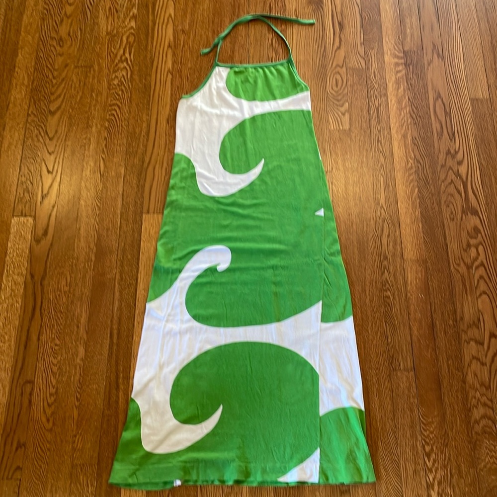 True vintage 1960s Marimekko halter dress